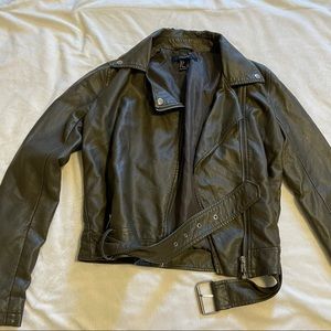 Green Leather Jacket